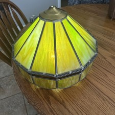 Large Vintage Stained Glass