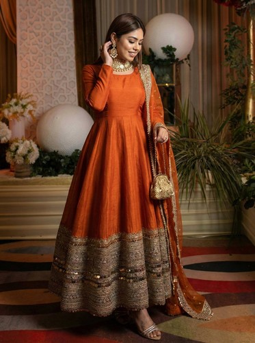 Anarkali gown pakistani salwar - gown,