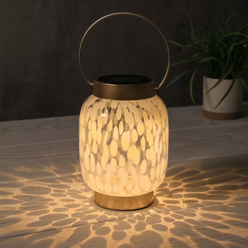 Solar powered confetti - powered, glass