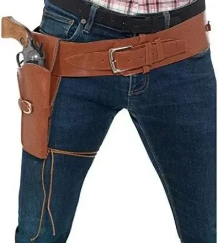 Adult cowboy gun - adult, belt