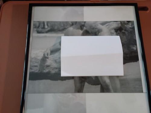 Vintage framed calendar - framed, photos
