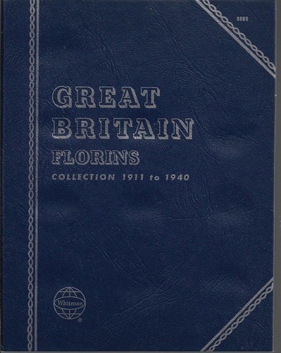 Florin whitman coin - florin, folders