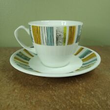 Vintage Mid Century, Alfred Meakin, Tea Cup & Saucer, Similar to Sienna Pattern