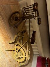 Vintage Sculpture Replica Push Bike 