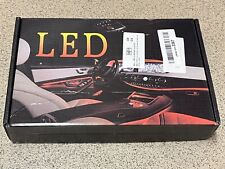 5-In-1 RGB LED Interior Strip Light APP Control Car Ambient Atmosphere Lighting