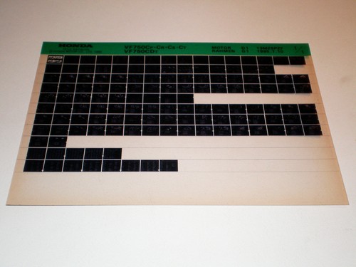 Microfiche spare parts catalog - spare,