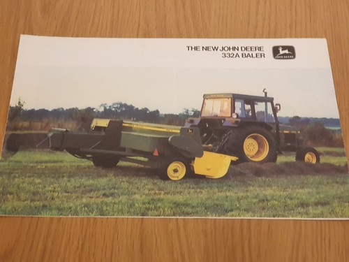 John deere 332a - 332a, baler