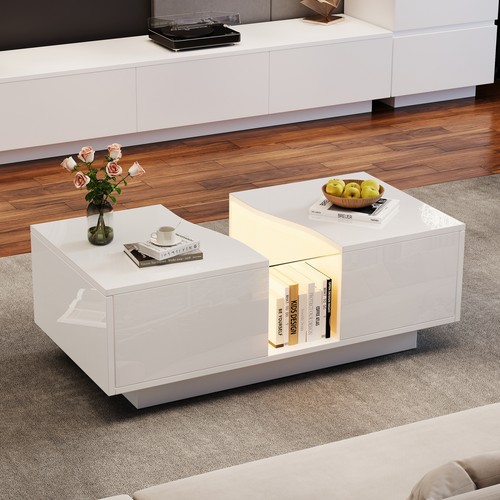 High gloss white - gloss, table