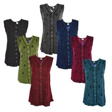 Embroidered Sleeveless Top 10
