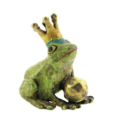 Vienna bronze miner frog - miner, "frog