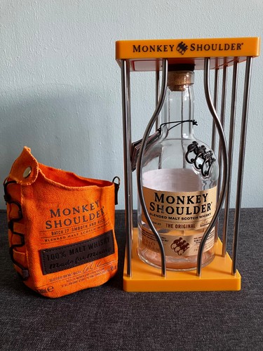 Monkey shoulder empty whisky - shoulder,