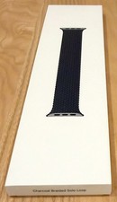 Apple Charcoal Braided Solo Loop for Apple Watch, SIZE  7, 44mm *MINT CONDITION*