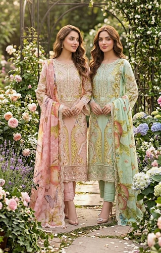 Maria embroidered pastel - b,