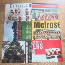 Rugby Union Posters - Edinburgh  Glasgow  Melrose  Scotland