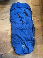 Bugaboo navy footmuff for cameleon donkey buffalo bee fox excellent condition