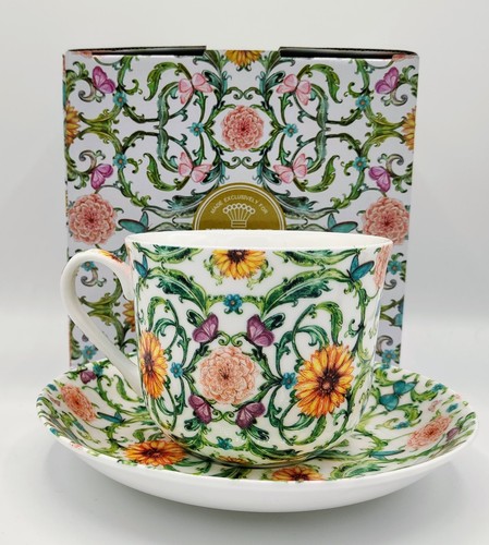 Large breakfast cup saucer - large, &