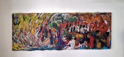 Abstract painting nameless - -,