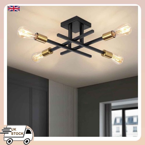 Black gold retro modern - black,