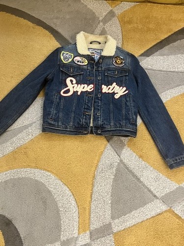 Vintage superdry denim jacket - superdry,