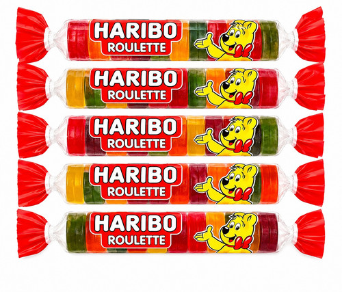 Halal haribo roulettes fruity - halal,