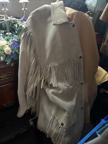 Men beige suede western - men’s,