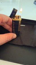 YSL Gas Lighter Gold Plated