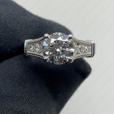 2.40Ctw Round Moissanite