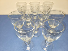 Antique Ball Stem Glasses AGW