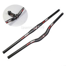 EC90 Carbon Fiber Road Bike Handlebar MTB Cycling Bicycle Flat/Riser Bar 600-760