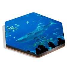 Hexagon mdf coaster - coaster, giant