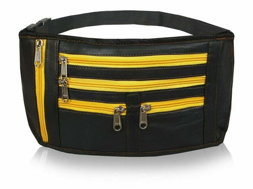 Bumbag yellow black - black, 5