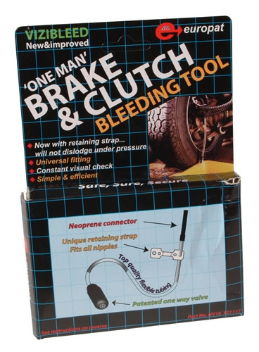 Vizibleed one man - brake, and