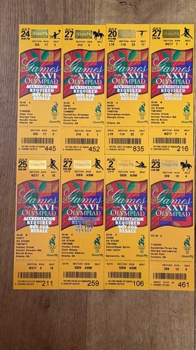 Ticket collection 1996 - x,