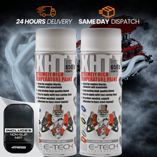 2x E-Tech White Brake Caliper