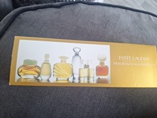 Estee Lauder Fragrance Masterpieces Miniature Perfume Collectors/display Only 