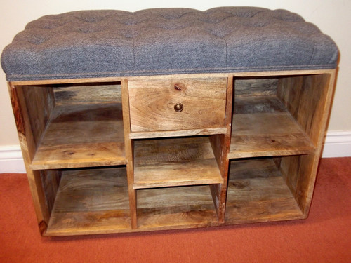 Solid wood hall - , cupboard