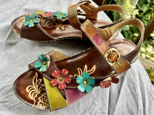 Spring step sandals belladonna - spring,