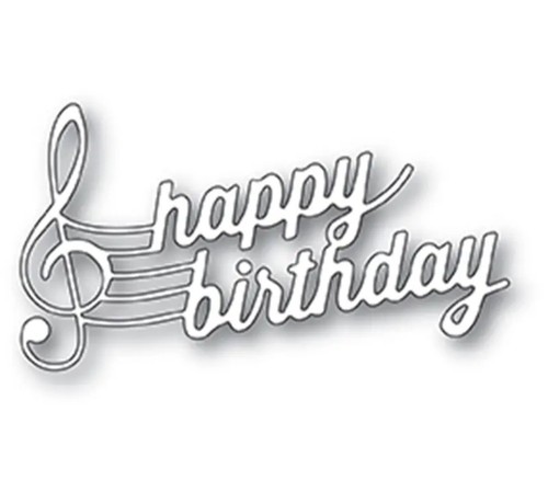 Music happy birthday sentiment - music,