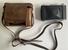 Vintage Retro Voigtlander prontor II folding film camera Case