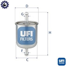 FUEL FILTER 31.529.00 FOR