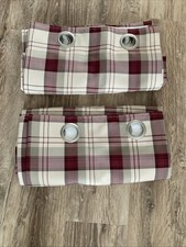 Dunelm Balmoral Red Check