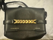 Victoria Beckham Black Chain Handbag