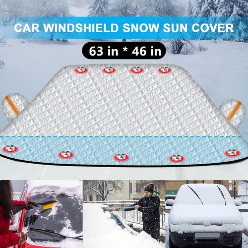 Magnetic car windshield snow - magnetic,