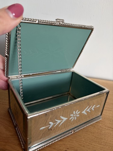 Vintage mirrored silver - mirrored,