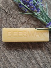 English yellow beeswax bar - yellow,
