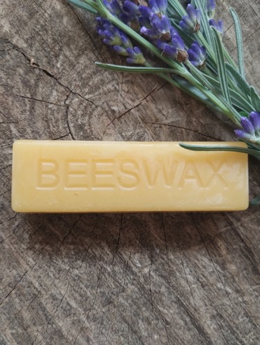 English yellow beeswax bar - english,