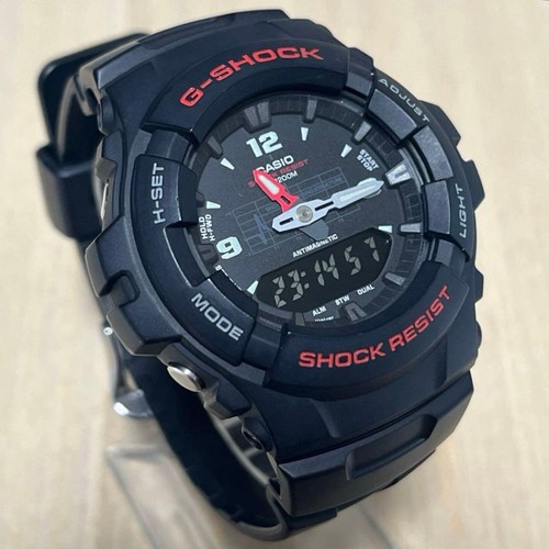 Casio shock 100 black - casio, g-shock