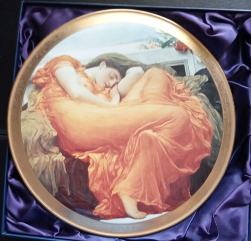 Royal worcester flaming june - royal, june'