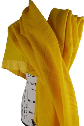 Brioni canary yellow scarf - canary,
