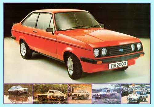 Ford escort rallye sport - escort,
